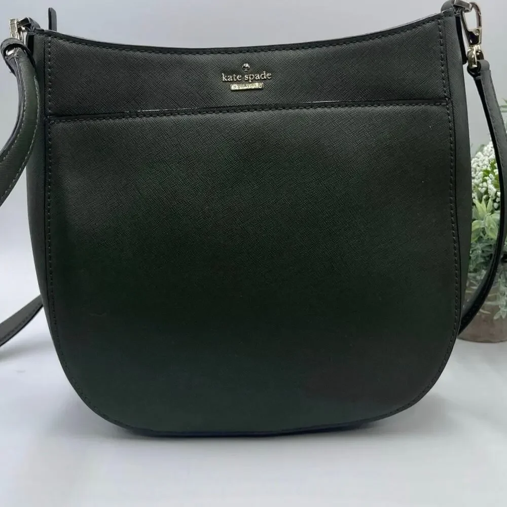 Kate Spade Cameron Street Robin‎ Evergreen Gold Tone Hobo Bag PXRU7971